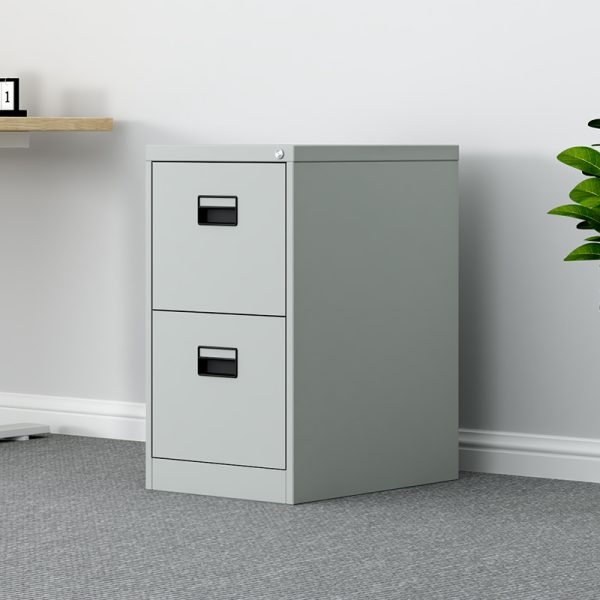 Office 2 Drawer File Cabinet Office Metal Drawer Storage Cabinet Steel Drawer Vertical Filing Cabinet