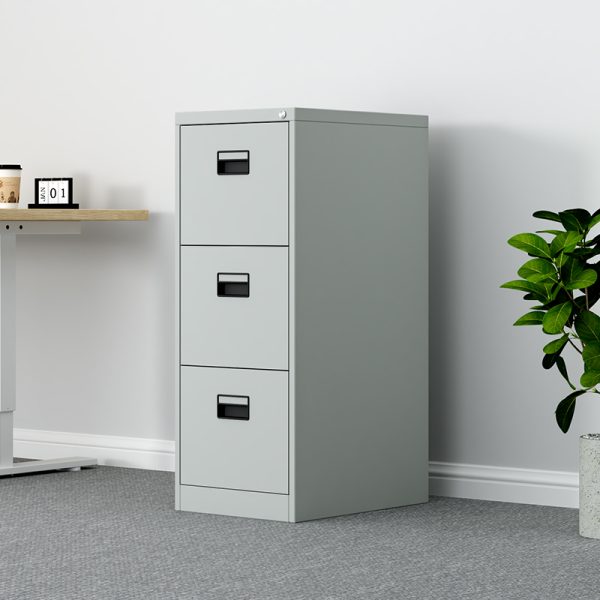 New Design Metal Steel Filling Drawer Cabinet Office Steel Cabinet Vertical 3 Drawer File Cabinet Storage