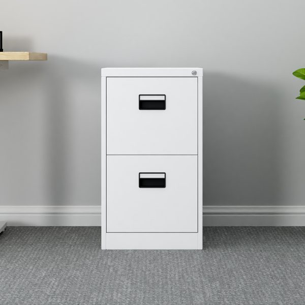 Office Vertical 2 Drawer Metal Drawer Cabinet Steel Office Storage Filing Cabinet - 图片 2