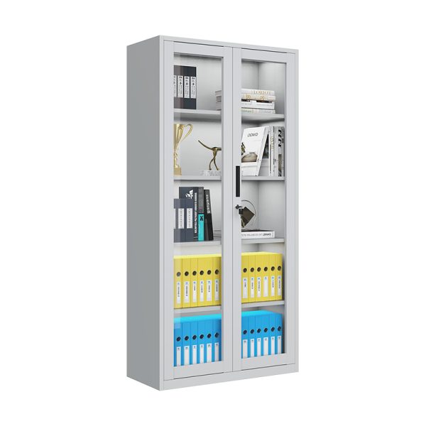 Factory office furniture Steel Cupboard Steel office filing cabinet vertical filing cabinet - 图片 2