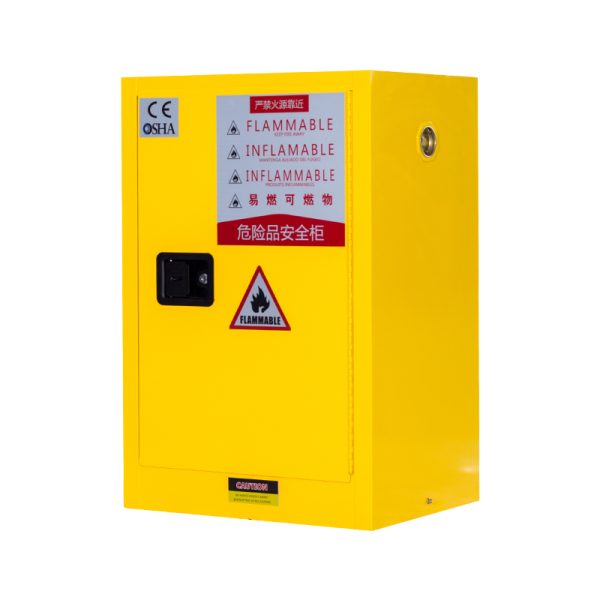 High Quality 12-Gallon Metal Chemical Storage Cabinet Economical Safety Cabinets for Laboratory School Hospital Workshop Use