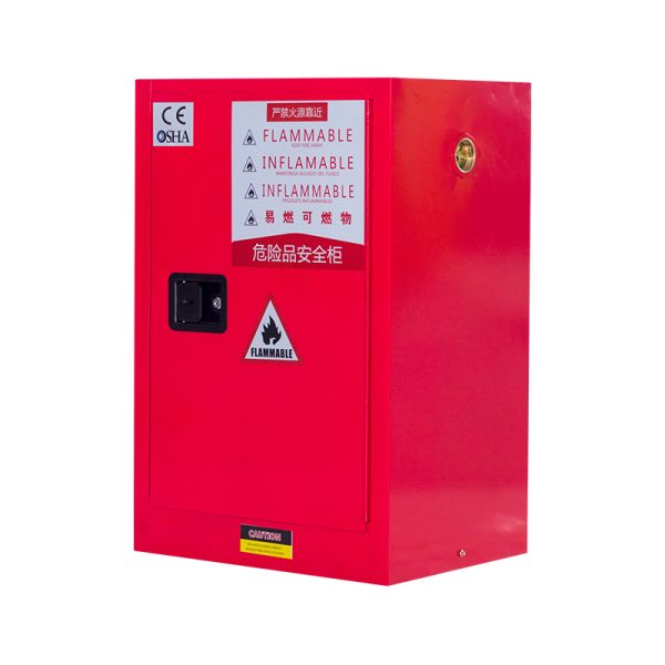 High Quality 12-Gallon Metal Chemical Storage Cabinet Economical Safety Cabinets for Laboratory School Hospital Workshop Use - 图片 2