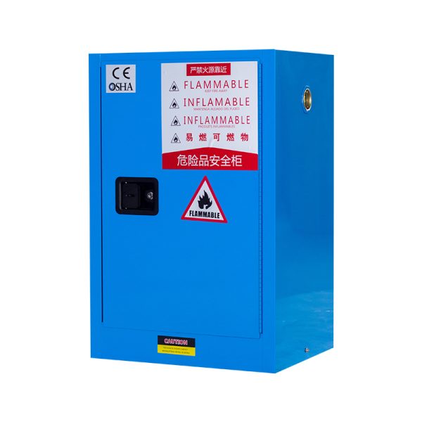 High Quality 12-Gallon Metal Chemical Storage Cabinet Economical Safety Cabinets for Laboratory School Hospital Workshop Use - 图片 3