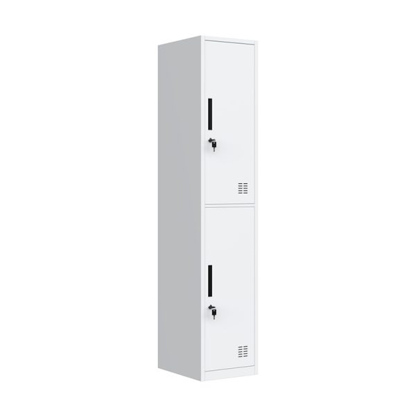 2 Door Key Lock Storage Furniture Modern Cupboard Design Closet Almirah Office File Clothes Locker Metal Steel Wardrobe Cabinet