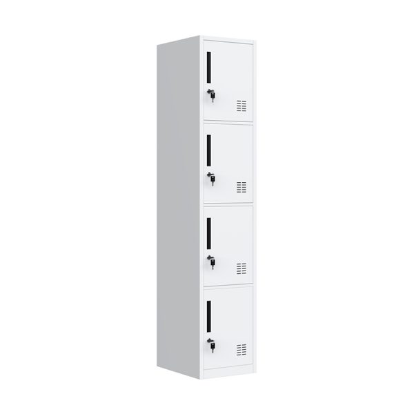 School Office Hospital High Quality Storage Four Doors Steel Changing Room Locker Metal Storage Cabinet