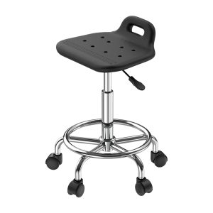 Adjustable Swivel Lab Chair for Counter/Drafting/School PU Material Laboratory Hospital Furniture Comfortable Lab Stool
