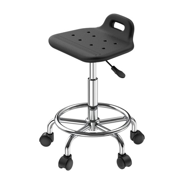 Adjustable Swivel Lab Chair for Counter/Drafting/School PU Material Laboratory Hospital Furniture Comfortable Lab Stool