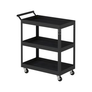 Tool cart with pegboard workshop metal tool cabinet with handle and wheel storage tool cabinet