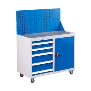 Wholesale Industrial Heavy Duty Tool Box Trolley Toolbox white Car Tool Cart Tool Cabinets