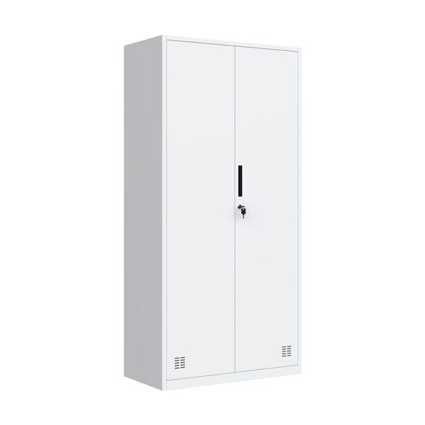 2 door key lock storage furniture modern cupboard design closet almirah office file clothes locker metal steel wardrobe cabinet