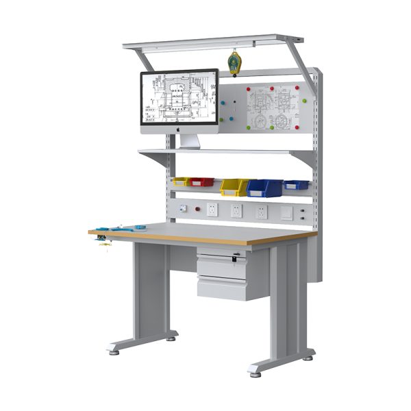 Heavy duty Electrical Lab Furniture Technician Workbench Esd Work Table Bench For Phone Repairing