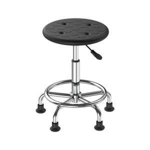 Customized School Lab Furniture Lab Chair With Pu Seat And Backrest Comfortable Dental Stool Chair With Aluminum Base