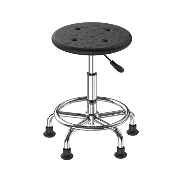 Customized School Lab Furniture Lab Chair With Pu Seat And Backrest Comfortable Dental Stool Chair With Aluminum Base