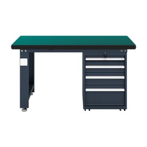 Cushion Anti-static Chair Workbench Table With Four Drawer for Garage With Tools Tool Chest Workbench