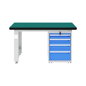 Modern Electronic Workbench with Four Drawers for Technician Use in Electrical Engineering Laboratories Furniture Product