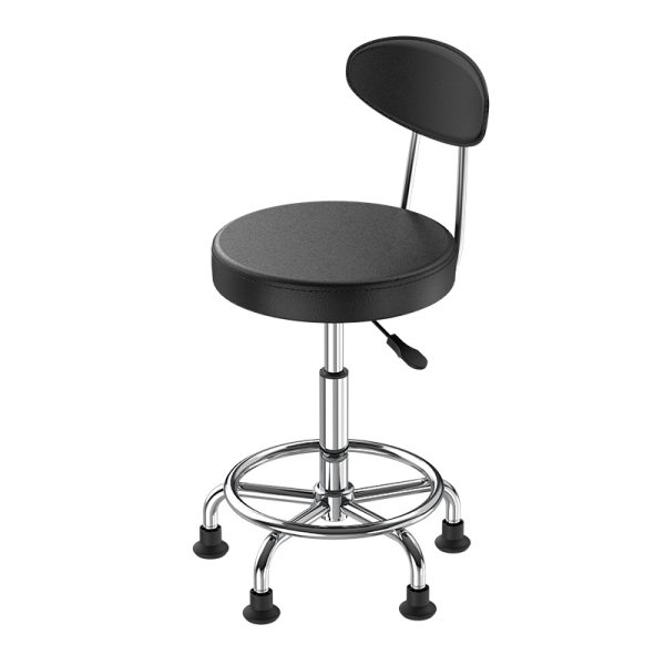 High Quality Working 360 Swivel Comfortable PU Black Protection Cleanroom Lab Chair