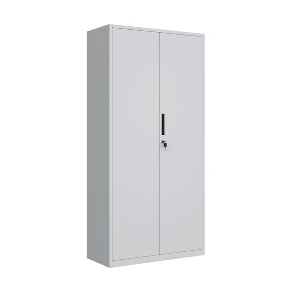 Customized 2 Doors Office Metal Storage Cabinet Steel Cupboard Metal Cabinet Filing Cabinet With 4 Shelves - 图片 2
