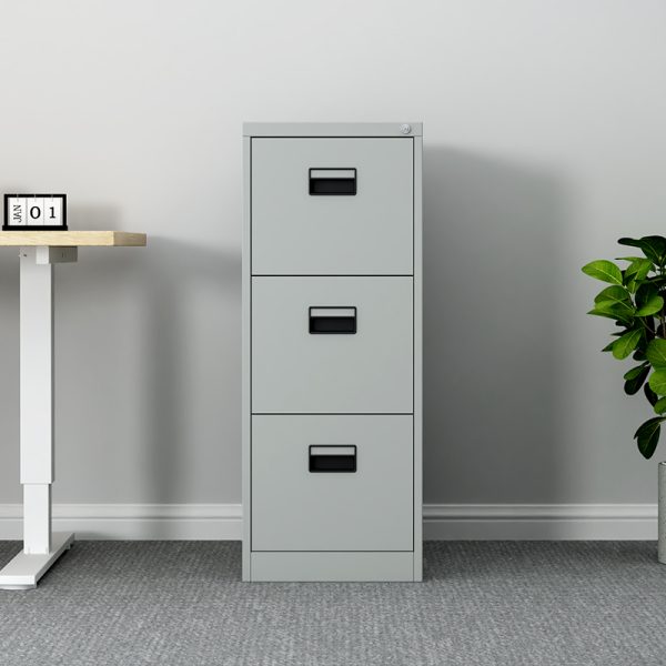 New Design Metal Steel Filling Drawer Cabinet Office Steel Cabinet Vertical 3 Drawer File Cabinet Storage - 图片 2