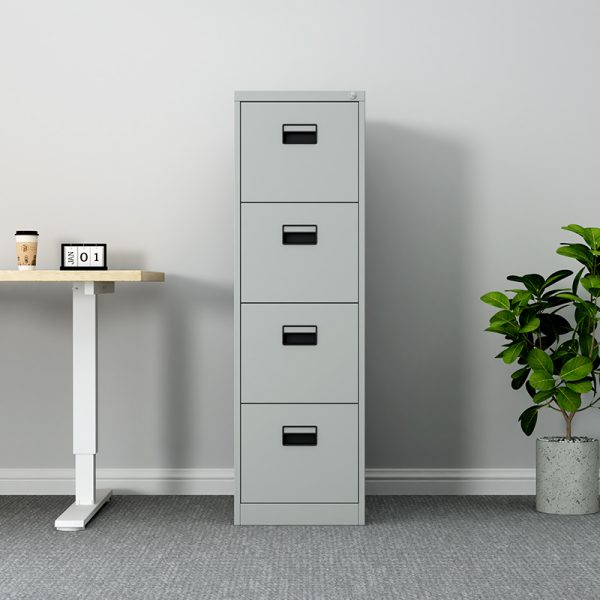 Factory Wholesale Product Office Equipment File Pedestal 4 Drawer File Cabinet for Storage - 图片 2