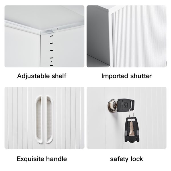 Super Quality Metal file Cabinet Sliding Metal File Cabinet Sliding Metal Lockers Vertical Filing Cabinet - 图片 4