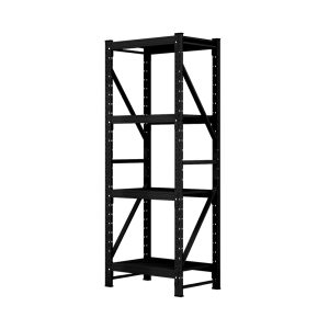 Best-Selling High Quality Cold Rolled Steel Rack with Adjustable Black Shelf Customizable OEM Support
