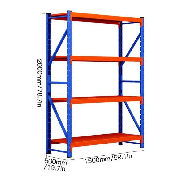 Best-Selling High Quality Commercial Furniture Industrial Storage Shelves Heavy-Bearing Display Shelves 300kg OEM Customized - 图片 2
