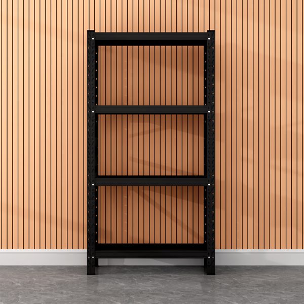 Best-Selling High Quality Cold Rolled Steel Rack with Adjustable Black Shelf Customizable OEM Support - 图片 3