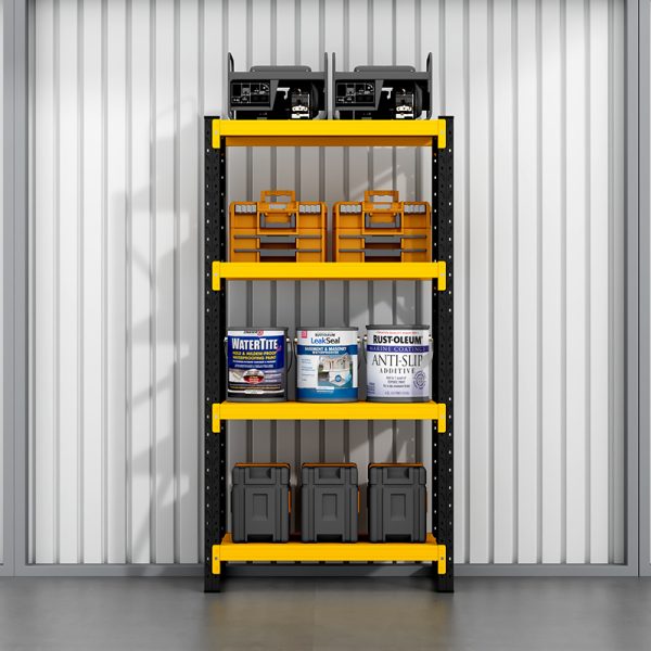 Commercial Furniture with Four-Layer Adjustable Steel Shelf Customizable OEM Support - 图片 3