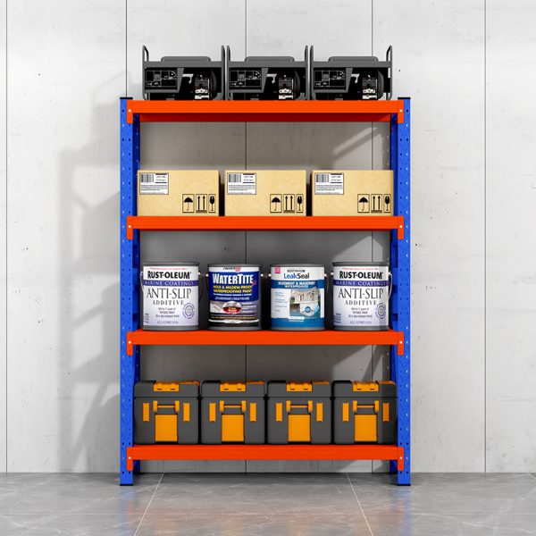 Best-Selling High Quality Commercial Furniture Industrial Storage Shelves Heavy-Bearing Display Shelves 300kg OEM Customized - 图片 4