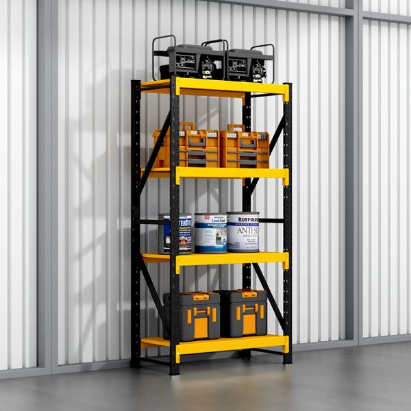 Commercial Furniture with Four-Layer Adjustable Steel Shelf Customizable OEM Support - 图片 4
