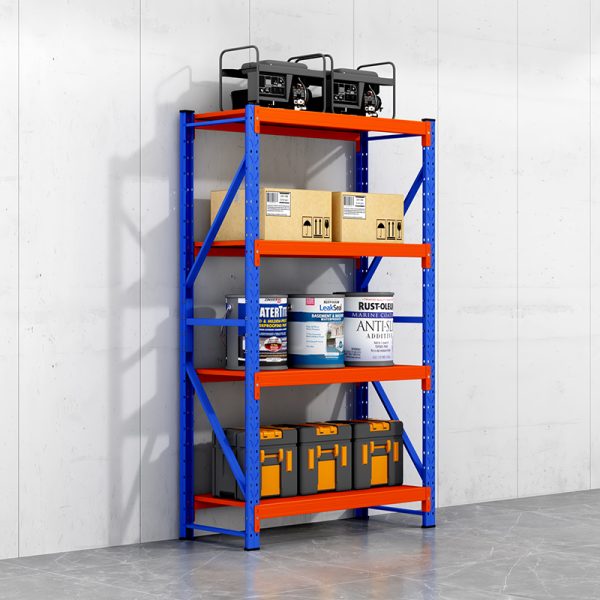 Factory OEM Customizable Steel Medium Duty Shelves Multi-Layer 300KG Bearing Capacity Display Rack for Warehouse Storage - 图片 4