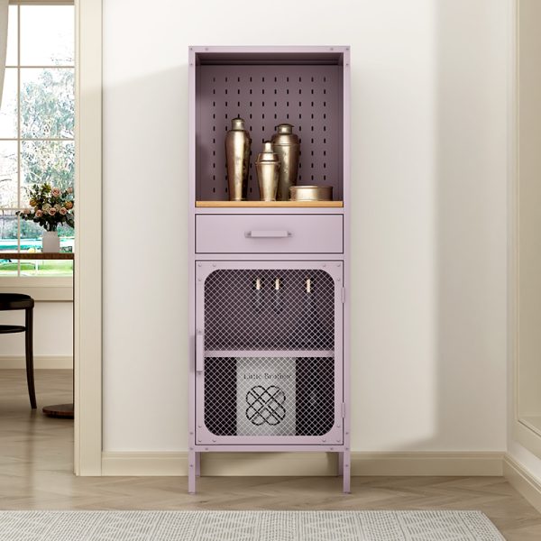 Versatile Living Room Storage Cabinet with Drawer for Home Office or Commercial Use Snacks Friendly Furniture for Villa - 图片 3