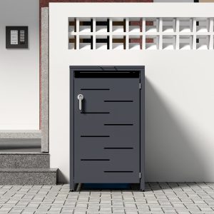 Eco-Friendly Outdoor Furniture Trash Bin for Restaurant Kitchen and Business District Garbage Storage Purpose