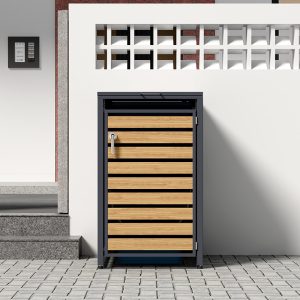 Eco-Friendly Outdoor Metal Garbage Bin Commercial Waste Collection for Restaurant Hotel Kitchen Separated Outdoor Furniture